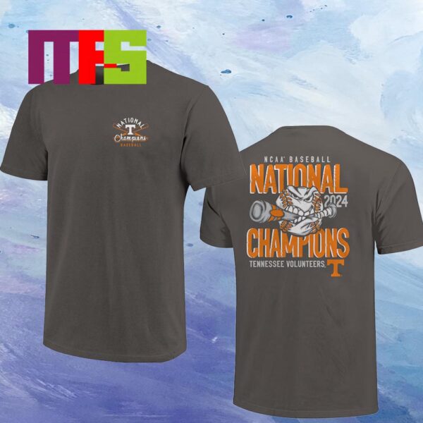 Tennessee Volunteers 2024 NCAA National Champions Two SIded T-Shirt