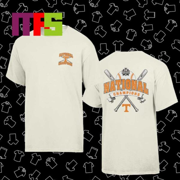 Tennessee Volunteers The NCAA Mens Baseball College World Series Champions 2024 Two Sided T-Shirt
