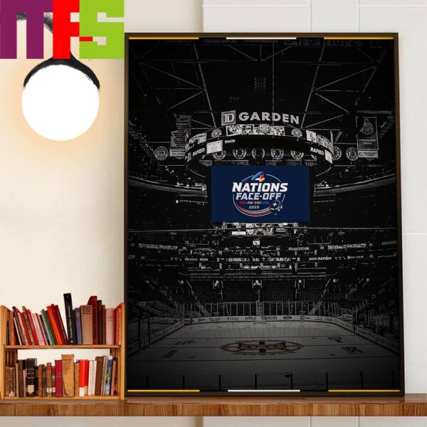 The 2025 NHL 4 Nations Face-Off Decor Wall Art Poster Canvas