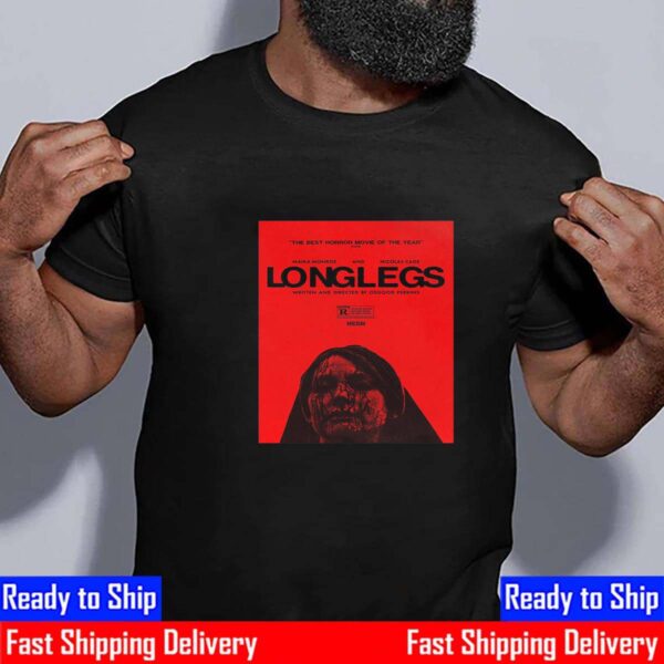 The Best Horror Movie Of The Year Longlegs New Poster Movie Essential T-Shirt