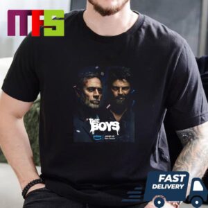 The Boys Season 4 On June 13th 2024 Billy Butcher Along With Jeffrey Dean Morgan Essential T-Shirt The Boys Season 4 On June 13th 2024 Billy Butcher Along With Jeffrey Dean Morgan Essential T-Shirt