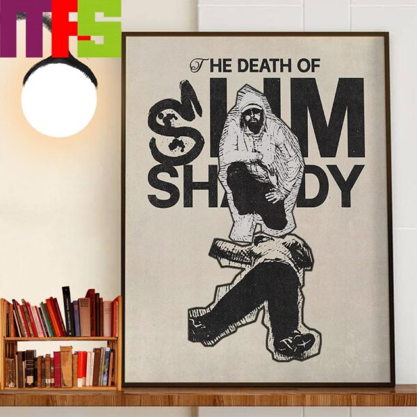 The Eminem Bible The Death Of Slim Shady Official Poster Decor Wall Art Poster Canvas