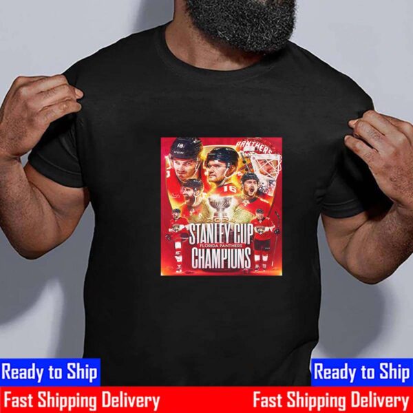 The Florida Panthers Are The 2024 Stanley Cup Champions Essential T-Shirt