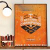 The Tennessee Vols Are 2024 MCWS Champions Their First College Baseball Championship In Program History Decor Wall Art Poster Canvas