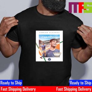 The Man For All Surfaces Carlos Alcaraz Is The Roland-Garros Champion 2024 Essential T-Shirt The Man For All Surfaces Carlos Alcaraz Is The Roland-Garros Champion 2024 Essential T-Shirt