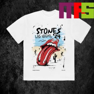 The Rolling Stones In Las Vega NV 2024 Hackney Diamonds Tour Artwork Specially Created For Las Vegas Essential T-Shirt