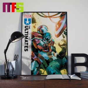 The Ultimates Marvel Comic On July 10th 2024 Chapter 2 Ironman vs Captain America Home Decor Poster Canvas