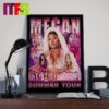 Tina Snow Megan Thee Stallion Hot Girl Summer Tour 2024 Home Decor Poster Canvas