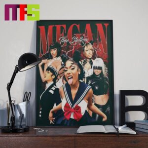 Tina Snow Megan Thee Stallion Hot Girl Summer Tour 2024 Home Decor Poster Canvas