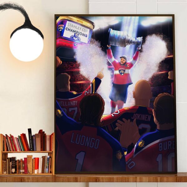 To The Florida Panthers Greats That Came Before 2024 Stanley Cup Champions Decor Wall Art Poster Canvas