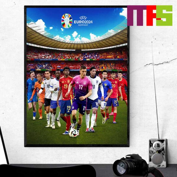 UEFA Euro 2024 The Next Generation Ready To Boss Home Decor Poster Canvas