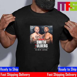 UFC 303 Anthony Smith Vs Carlos Ulberg For Light Heavyweight Bout In Las Vegas On June 29th 2024 Essential T-Shirt