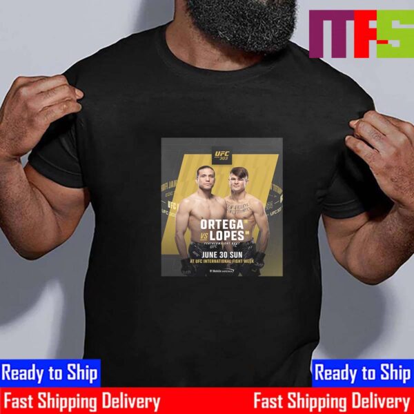 UFC 303 Featherweight Bout Brian Ortega Vs Diego Lopes Essential T-Shirt