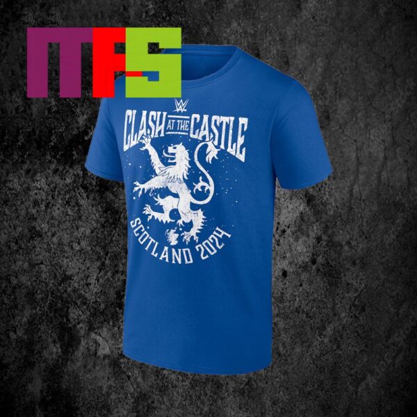 WWE Clash At The Castle 2024 Scotland Coat of Arms Essential T-Shirt