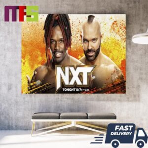 WWE Wes Lee And Joe Coffey NXT Battleground On June 12th 2024 Home Decor Poster Canvas WWE Wes Lee And Joe Coffey NXT Battleground On June 12th 2024 Home Decor Poster Canvas