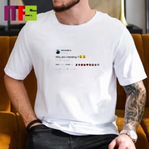 Why Am I Trending The Trending Features Cardi B Graphic Printed On The Front Essential T-Shirt