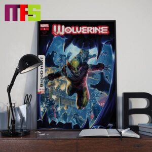 Wolverine Blood Hunt Marvel Comic On June 5th 2024 Chapter 1 Logan Fights Back The Darkness Home Decor Poster Canvas