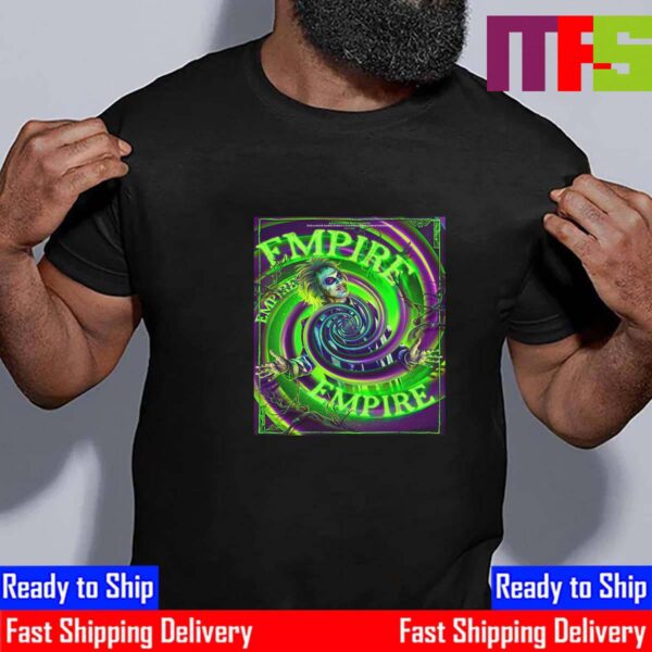 World-Exclusive Subscriber Cover By Chris Christodoulou Beetlejuice Beetlejuice On Empire July 2024 Official Poster Essential T-Shirt