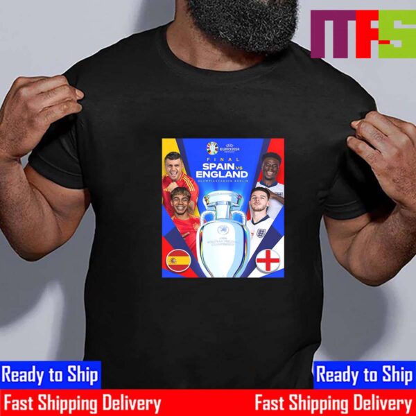 2024 UEFA Euro Final Is Set Spain Vs England At Olympiastadion Berlin Classic T-Shirt