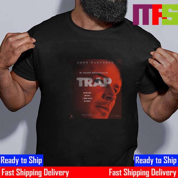 A New M Night Shyamalan Experience Trap Official Poster Vintage T-Shirt