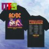 ACDC London 2024 At Wembley Stadium Power Up Tour Power Up London Power Up Euro 2024 Union Jack Two Sided T-Shirt