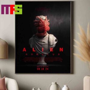 Alien Romulus 2024 On August 16th Only In Theater Face To Face With The Most Terrifying Life Form In The Universe Home Decor Poster Canvas Alien Romulus 2024 On August 16th Only In Theater Face To Face With The Most Terrifying Life Form In The Universe Home Decor Poster Canvas