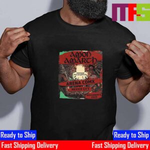 Amon Amarth The Glorious Battlefield Of Arena CDMX On November 6th 2024 With Special Guest Kerry King Vintage T-Shirt Amon Amarth The Glorious Battlefield Of Arena CDMX On November 6th 2024 With Special Guest Kerry King Vintage T-Shirt