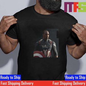 Anthony Mackie As Captain America In Captain America Brave New World Vintage T-Shirt