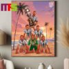 Argentina Are Champions Copa 2024 America Win Second Copa America In Row Campeons Home Decor Poster Canvas