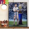 Argentina Headed 2024 Conmebol Copa America Finals Wall Decor Poster Canvas