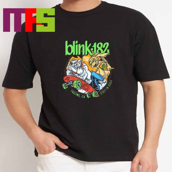 Blink-182 At Fresno California One More Time Tour On July 8th 2024 Essential T-Shirt