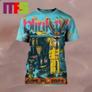 Blink 182 At Petco Park San Diego CA 2024 On June 30th All Over Print Shirt