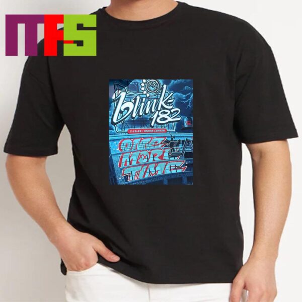 Blink-182 At Portland Oregon Moda Center 2024 One More Time Tour On July 13th Classic T-Shirt