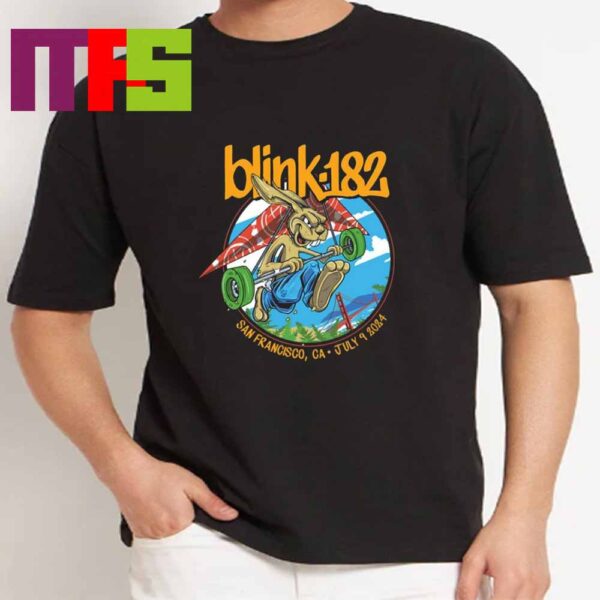 Blink-182 In San Francisco California 2024 One More Time Tour On July 9th Essential T-Shirt