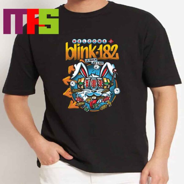 Blink-182 Las Vegas Nevada One More Time Tour 2024 On July 3rd Classic T-Shirrt