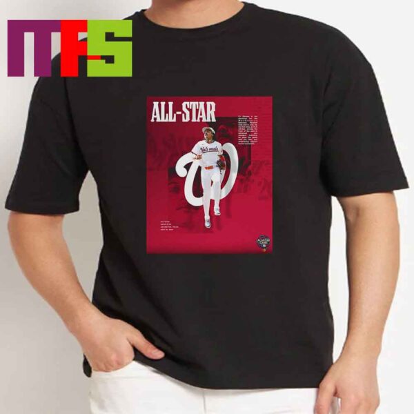 CJ Abrams Washington Nationals Is An All Star For The First Time 2024 MLB All Star Game Essential T-Shirt