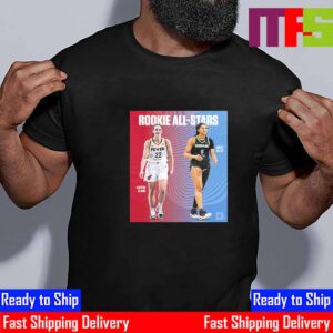 Caitlin Clark And Angel Reese Are 2024 WNBA Rookie All-Stars Vintage T-Shirt Caitlin Clark And Angel Reese Are 2024 WNBA Rookie All-Stars Vintage T-Shirt