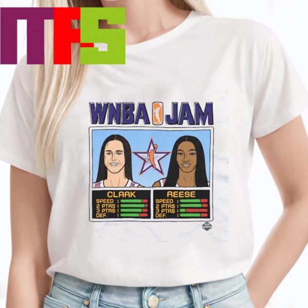 Caitlin Clark & Angel Reese AT&T WNBA All Star Game Phoenix 2024 WNBA Jam Unisex T-Shirt