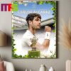 Official Carlos Alcaraz Is The 2024 Gentlemen Singles Champion Wimbledon ATP Tour London England Home Decor Poster Canvas