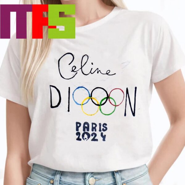 Celine Dion Returns To Stage At Olympics Paris 2024 Classic T-Shirt