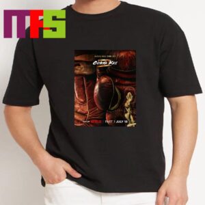 Cobra Kai Season 6 Gloves Will Come Off Only On Netflix Part 1 On July 18th 2024 Classic T-Shirt Cobra Kai Season 6 Gloves Will Come Off Only On Netflix Part 1 On July 18th 2024 Classic T-Shirt
