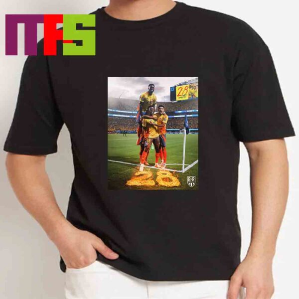 Colombia To Enter Copa America 2024 Final Twenty Eight Games Unbeaten Classic T Shirt