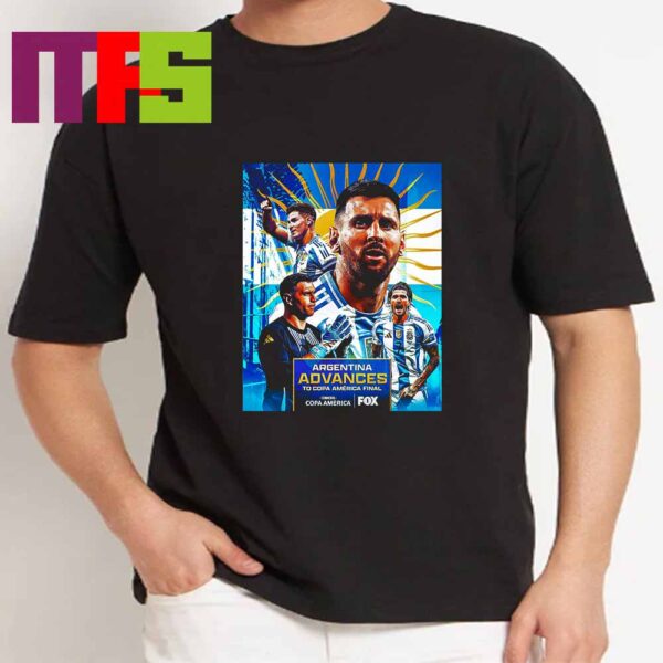 Congrats To Argentina Advance To Copa America Final 2024 Classic T-Shirt