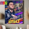 Congrats To Maxwell Jacob Friedman MJF Beat Will Ospreay Become AEW International Champion AEW Dynamite 250 Home Decor Poster Canvas