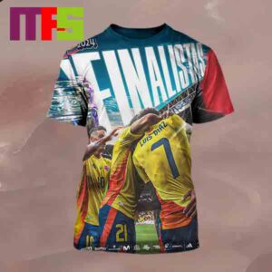 Congratulations Colombia To Enter Copa America 2024 Final Defeat Uruguay All Over Print Shirt