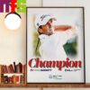 Congratulations To Ryan Burnett Is The Champions 2024 Price Cutter Charity Championship Decor Wall Art Poster Canvas