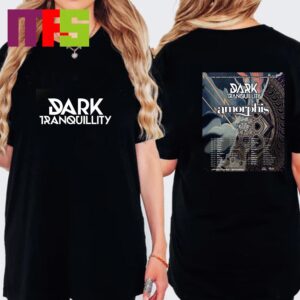 Dark Tranquillity Amorphis The US Tour 2024 With Grey Beard Concert Schedule Two Sided T-Shirt Dark Tranquillity Amorphis The US Tour 2024 With Grey Beard Concert Schedule Two Sided T-Shirt