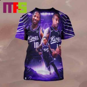 DeMar DeRozan On A Three Year Deal Sacramento Kings NBA 2024 All Over Print Shirt