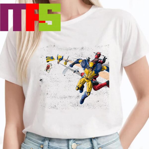 Deadpool And Wolverine Fortnite Skins Marvel Studios x Fornite 2024 Classic T-Shirt