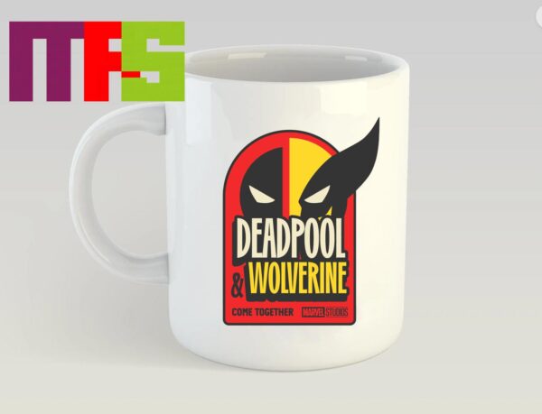 Deadpool And Wolverine Marvel Studios 2024 Come Together Ceramic Mug